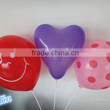 2016 most popular round printed balloon/smile balloon