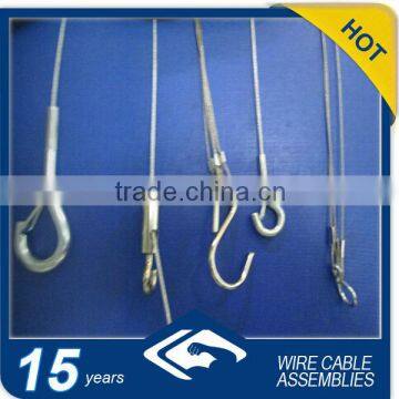 stainless/galvanized hoisting wire rope and sling