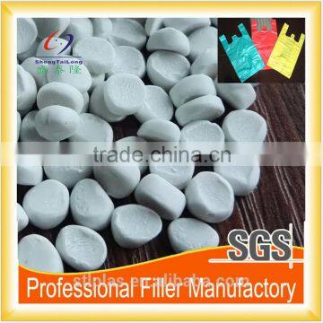 High quality white pp masterbatch low price for film blowinng
