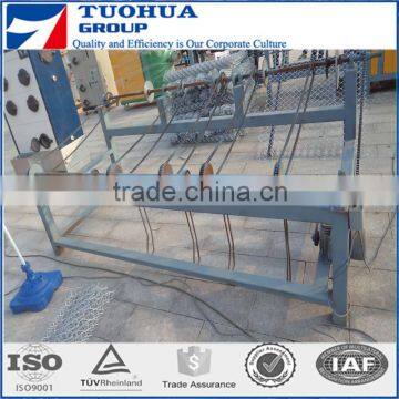 Chain link fence machine mesh size 80x80mm