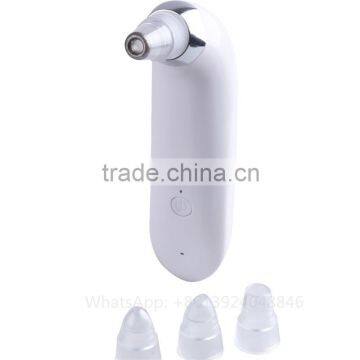 Portable Home Use Micro Crystal Blackhead Removal Facial Suction Beauty Vacuum Machine Blackhead Remover Tool photo-3