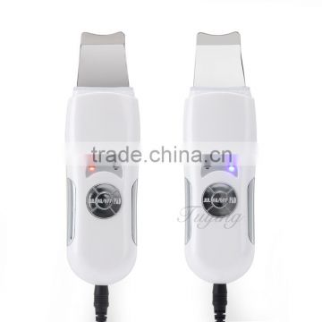 Rechargeable Ultrasonic Skin Scrubber stainless steel scrubber