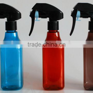 500ml skin care round shampoo spray PET bottle