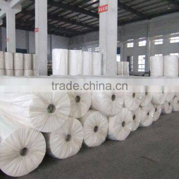 White PP spunbonded nonwoven fabric in big roll