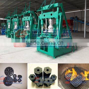 High density CE approved honeycomb briquette molding briquette press machine