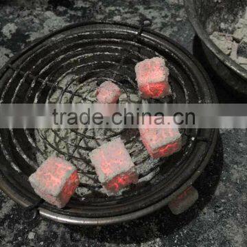 White Ash Coconut Shell Shisha Charcoal DEN09-11