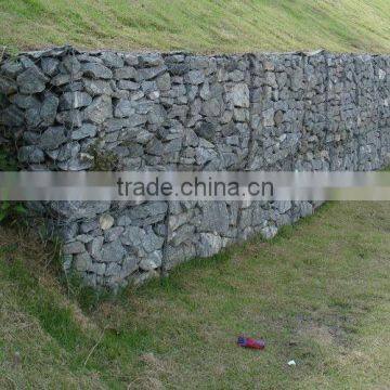 Stone Cage Mesh Fence