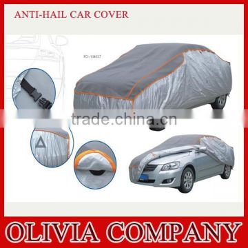 New design anti-hall waterproof UV protection car body covers in automobill covers