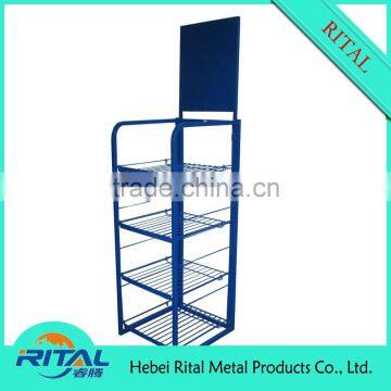 New Prdouct Metal Material Counter Display Stand,wire Rack,display Shelf photo-4