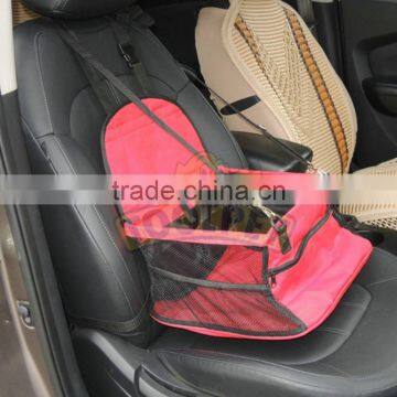 Marketing Gift Dog Car Cages Fast Production Red Color 600D PVC Coating Pet Carrier