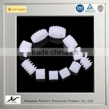 cnc machining plastic worm gear