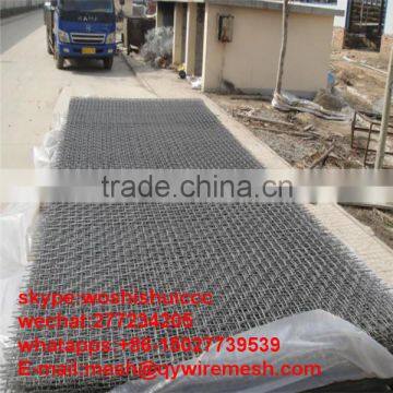 Plain Woven ss 304 Stainless Steel Crimped Wire Mesh With 25mm Hole photo-4