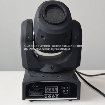 Pro led gobos 30w party lights auto-running 10w 15w mini led moving head spot light