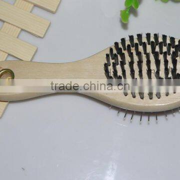 Wooden Pet Hair Brush for Dog Hair Removal photo-3