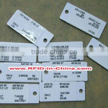 Warehouse Hot RFID Radio Frequency Identification Chips 13.56MHz ISO15693 RFID Clear Tags