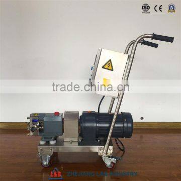 Industrial Tomato Sauce Gear Type Stainless Steel Rotor Pump