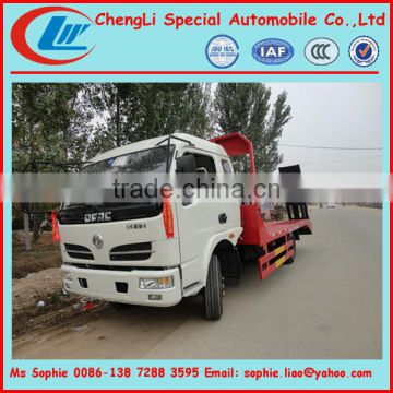 flatbed lorry, 4x2 flat bed truck for transporting bulldozer