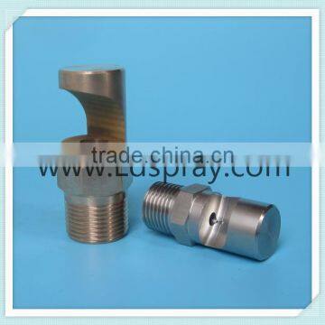 Stainless steel or brass flood jet spray water nozzle