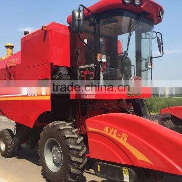 CE certificate high quality 4YL-5 combine harvester designed for Mexico