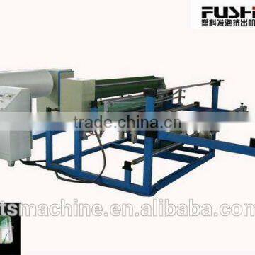 Plastic foam sheet laminating machine