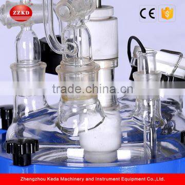Controlled Lab Double Glass Reactor for Price photo-6