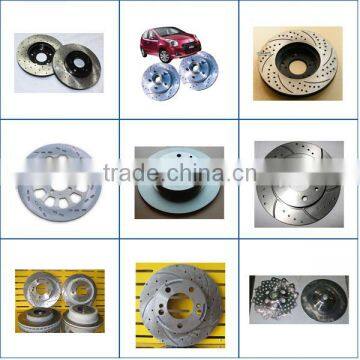 High quality a serise of brake disc for truck , customized design for forklift,auto parts