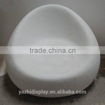 European Style Relaxing Fiberglass Material Half Ball Chair photo-4
