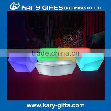 bar led lounge furniture Commercial led light furniture LED sofa sectional