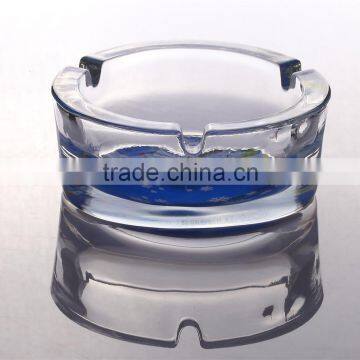 Cheap Funny Glass Ashtray Clear Glass Round Ashtray photo-2