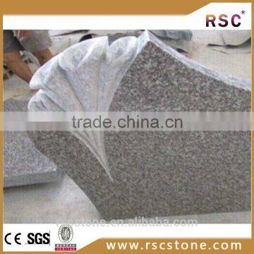 Chinese G664 pink granite tombstone factory