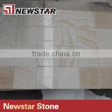 Newstar tumbled travertine pavers