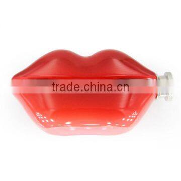 5 oz Red Lips Stainless Steel Hip Flask photo-5