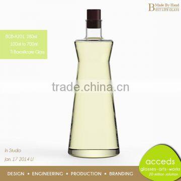 China Factory Wholesale Sesame Oil Glass Bottle