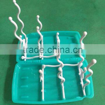 Milk Bottle Holder/Baby Milk Bottle Drying Rack/Baby Infant Kitchen Clean Shelf photo-5