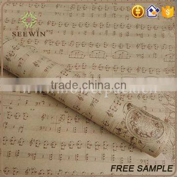 Various Attractive Pattern Kraft Paper Roll photo-6