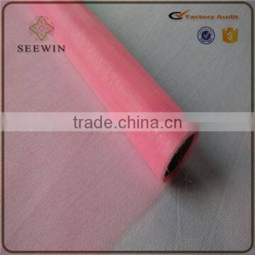 Transparent Silk Colorful Organza Roll for Flower Wrapping and Wedding Decoration photo-6
