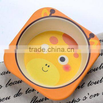 Printed Kids Bamboo Fiber Bowl photo-3