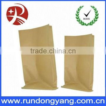 eco-friendly brown shopping paper bag for packing/kraft paper bag