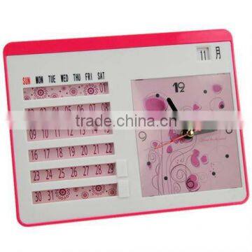 Supply creative fashion calendar time clock