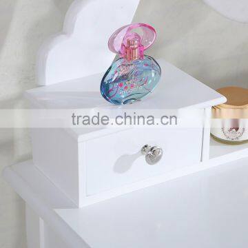 2016 Hot Sale Antique Dressing Table With Mirrors & Stool photo-6
