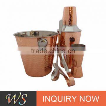 2016 New Copper Cocktail Shaker Bar Tool Set photo-3