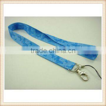 Butterflies Heat Print Neck Lanyard Strap Cell Mobile Phone ID Card Keychain