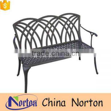 Furniture garden decorative iron bench from factory NTIRH-006Y