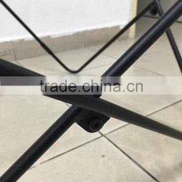 Royal Manufacturer Black Unfinished Butterfly Chair Frames With Real Leather photo-5