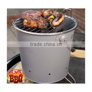 Easily portable Bucket BBQ