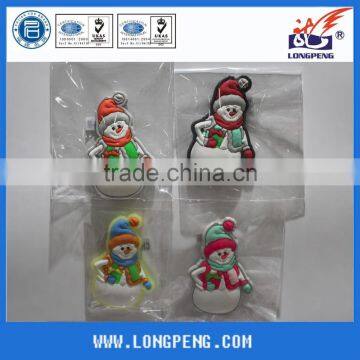 3D Snowman Pvc Fridge Magnet