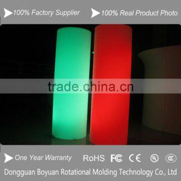 Inflatable Led Light Tube with Pillar Print for sale