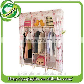 Factory Price Eo-friendly Oxford Collapsible Folding Wardrobe photo-4