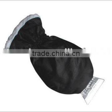 Ice scraper with mitt, good idea for your life
