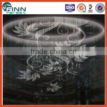 One-dimensional Drawing and Writing Accepted Customized Digital Water Curtain photo-2